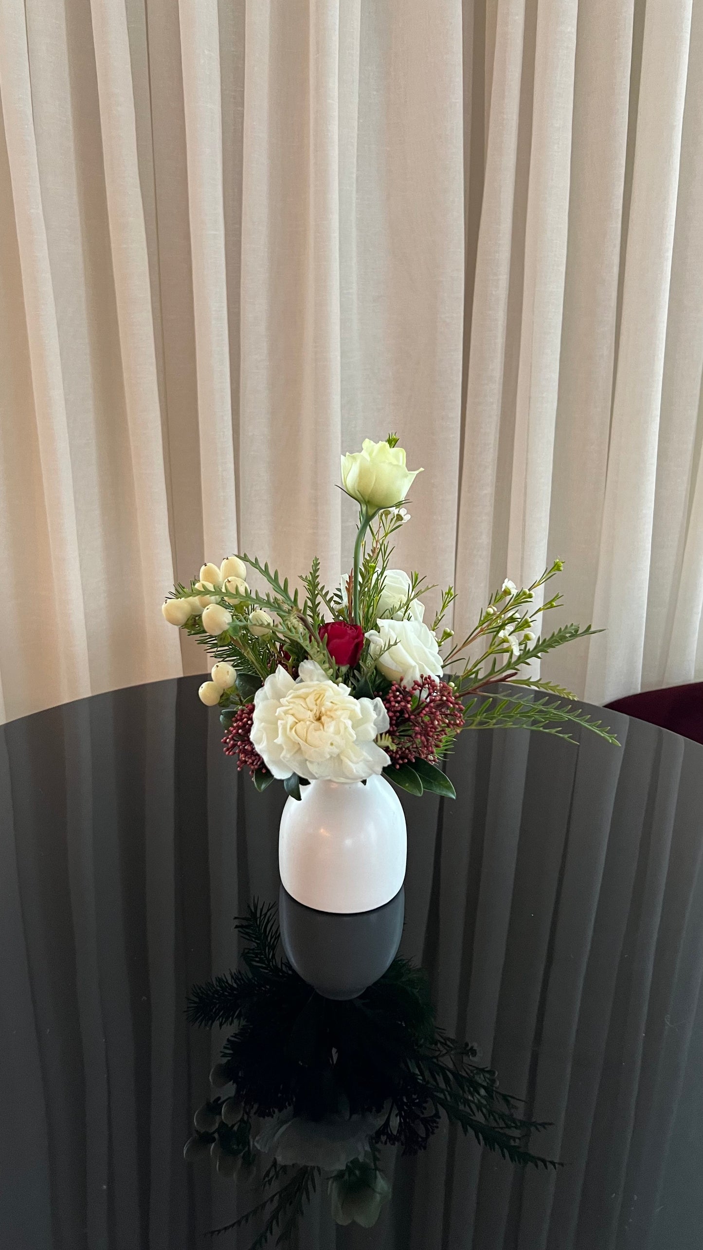 Holiday Cocktail Vase